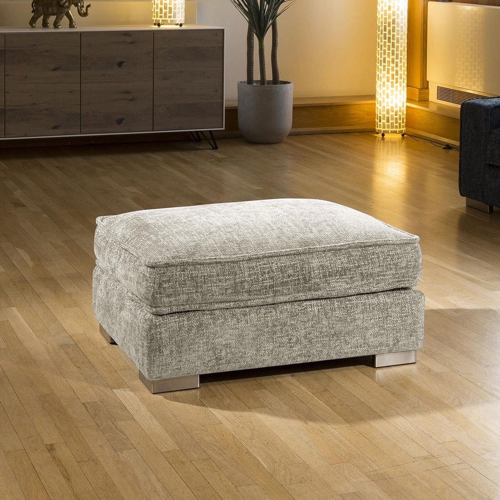 Luxury Big Modern Soft Deep 720 x 950 Footstool Many Colours & Fabrics