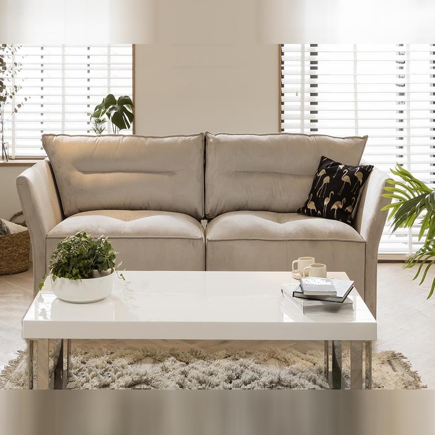 Quatropi 2 Seater Modular Sofa - Straight, Salsa 194x97cm