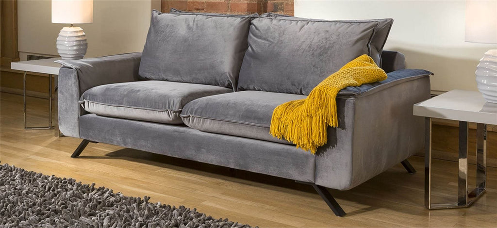 Ellie Range Large Double / 2 Seater Modular Sofa Many Fabrics 2.1m wide