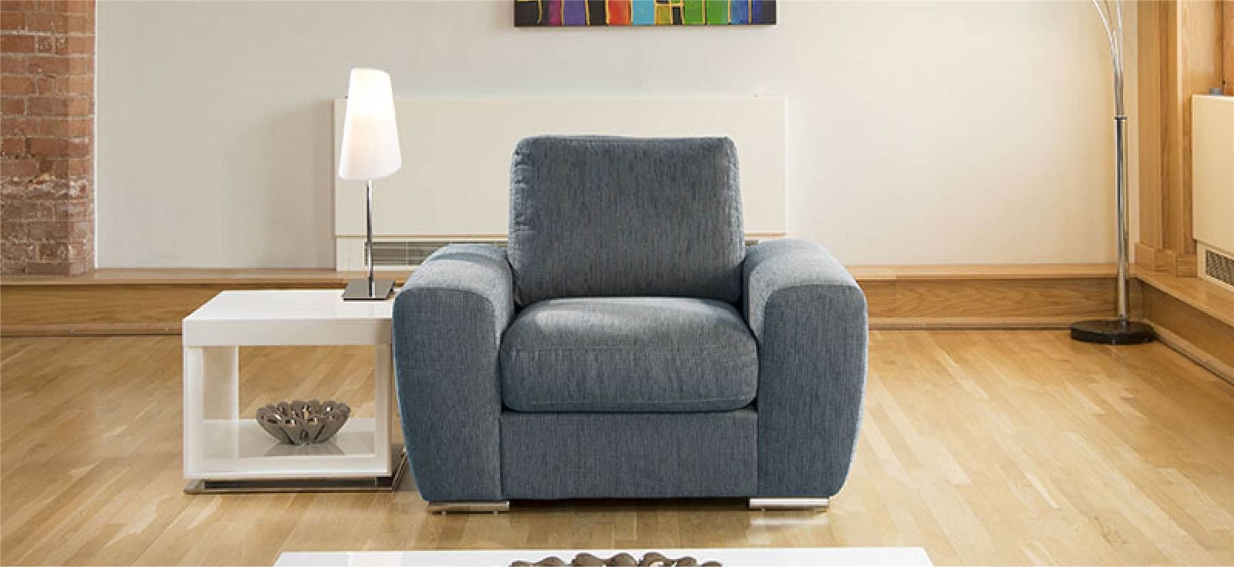 Luxury Large Modern Deep Armchair Seat Chair Many Colours Grande 1S