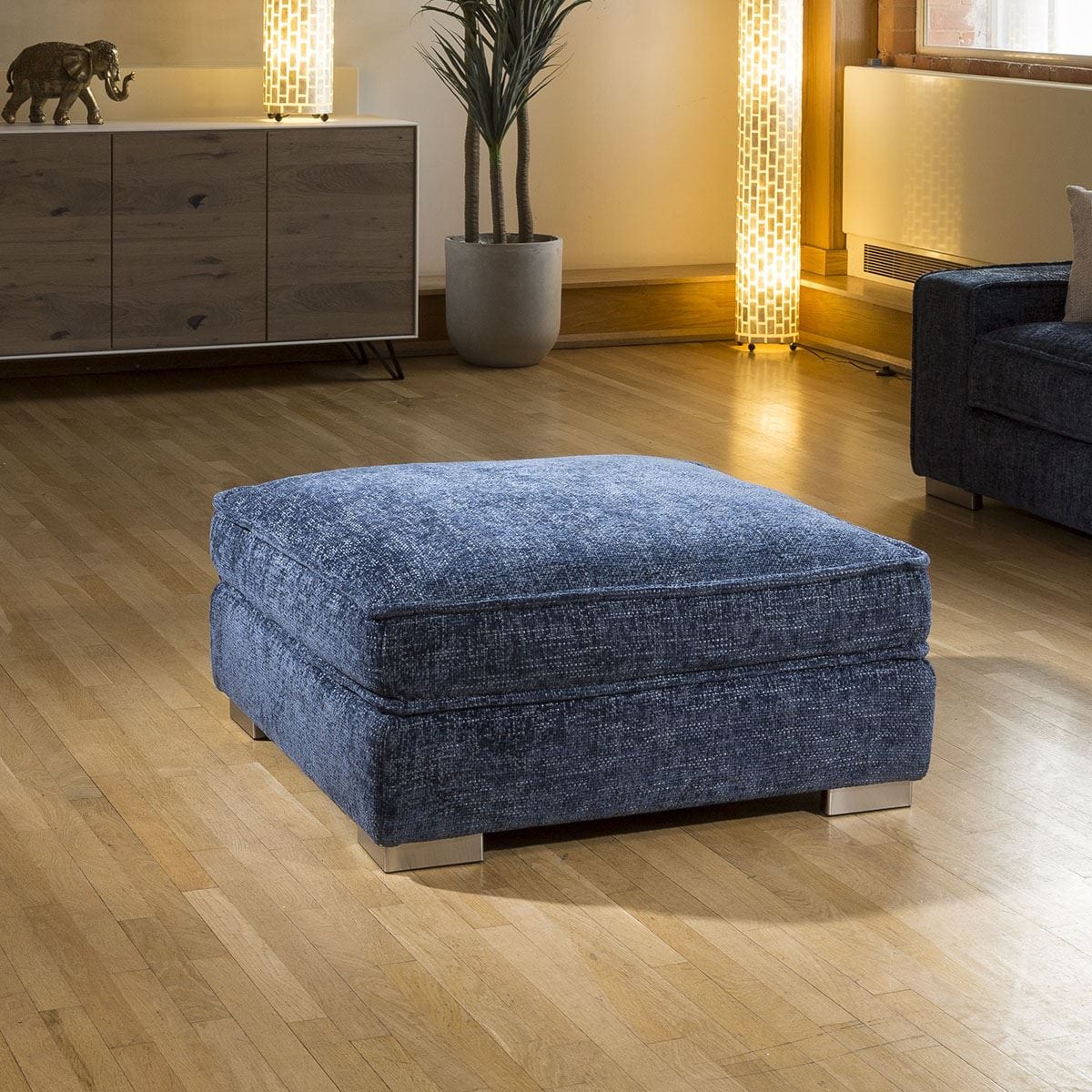 Luxury Massive Soft Deep 950 x 950 Footstool Many Colours & Fabrics