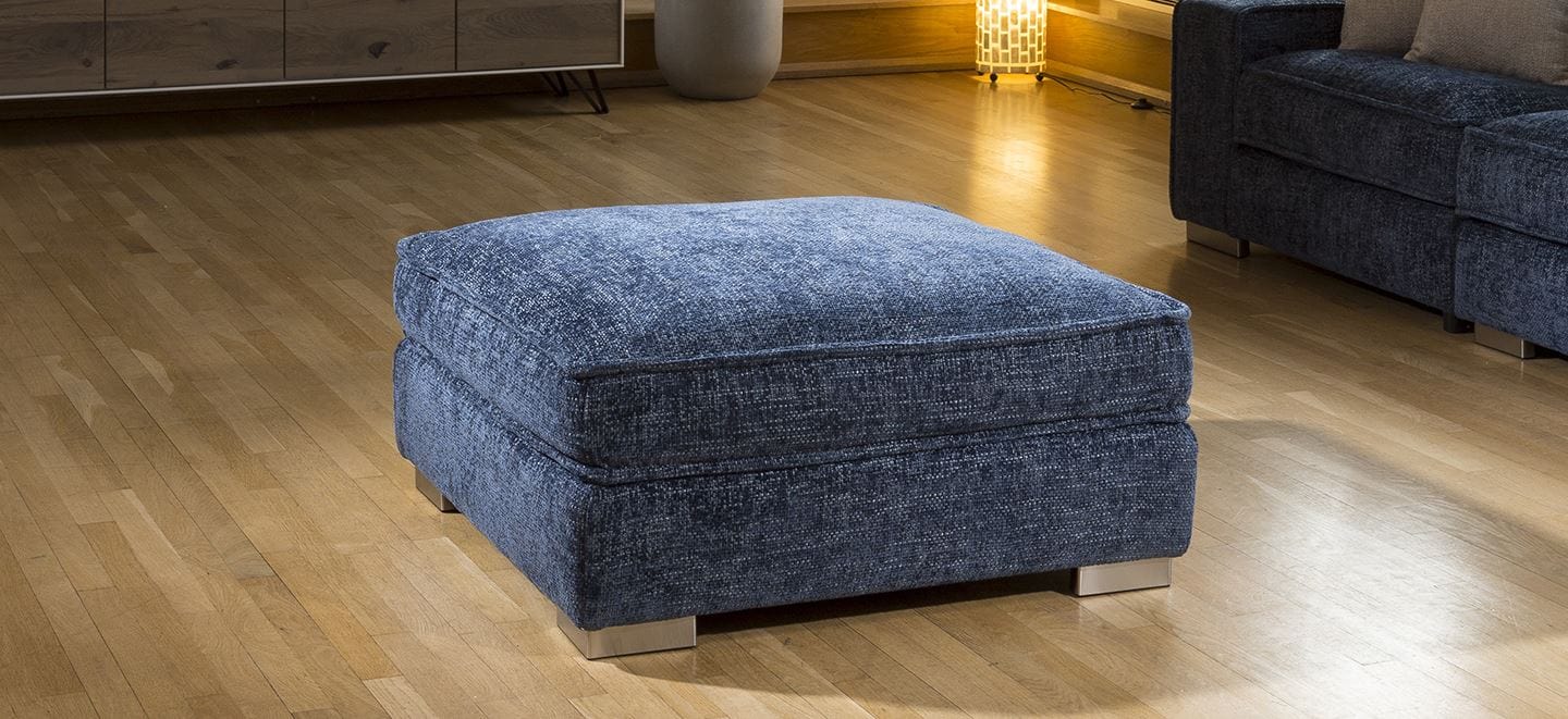 Luxury Massive Soft Deep 950 x 950 Footstool Many Colours & Fabrics