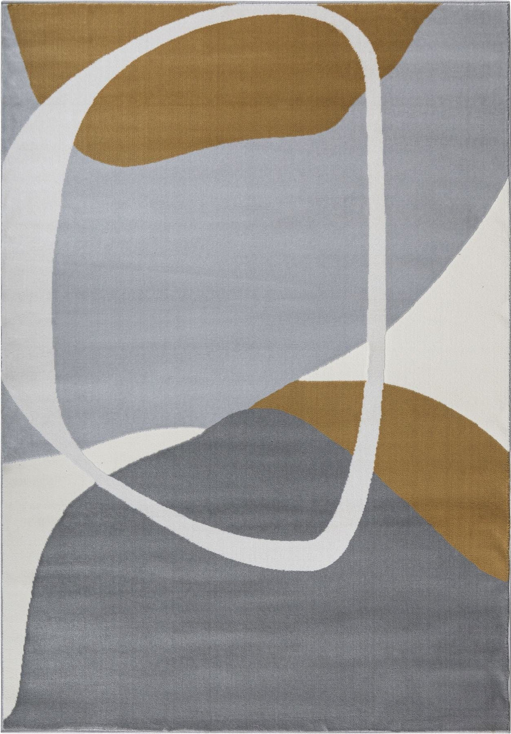 Maison Large Rug Grey / Mustard / Cream / Light Grey 200 X 290cm