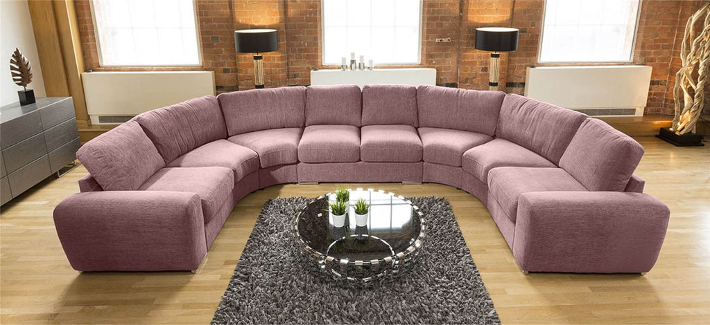 Massive Modern Cinema U Shape Sofa Corner Group Any Colour Grande 25