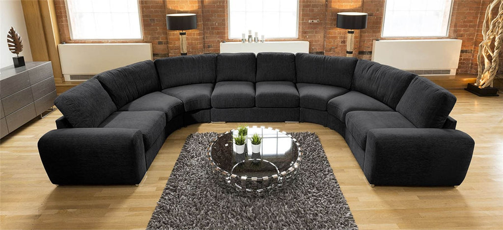 Massive Modern Cinema U Shape Sofa Corner Group Any Colour Grande 25