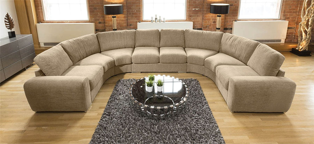 Massive Modern Cinema U Shape Sofa Corner Group Any Colour Grande 25