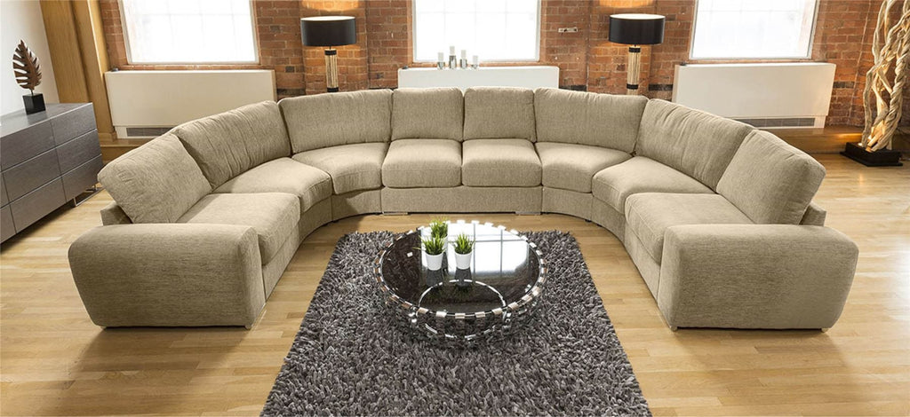 Massive Modern Cinema U Shape Sofa Corner Group Any Colour Grande 25