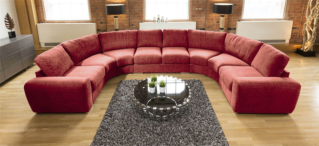 Massive Modern Cinema U Shape Sofa Corner Group Any Colour Grande 25