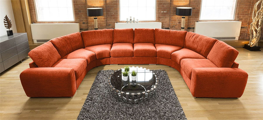 Massive Modern Cinema U Shape Sofa Corner Group Any Colour Grande 25