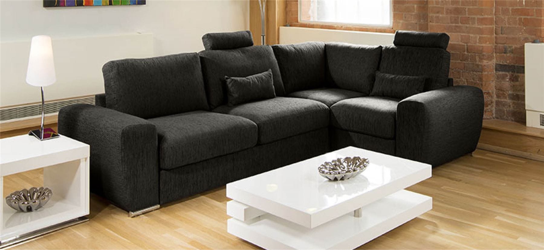 Massive Modern Deep Sofa Couch Corner Group Any Colour Grande 8LH