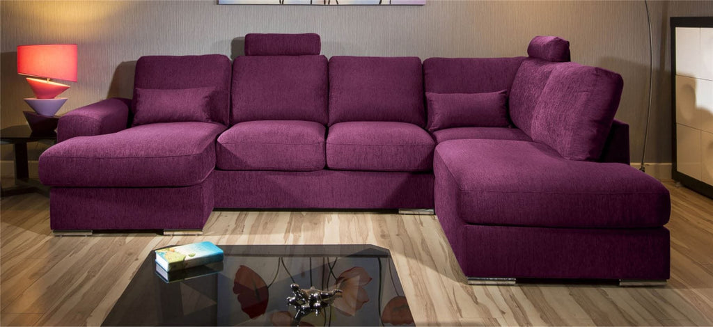 Massive Modern L Shape Quality Sofa chaise Corner Group Grande 3RH