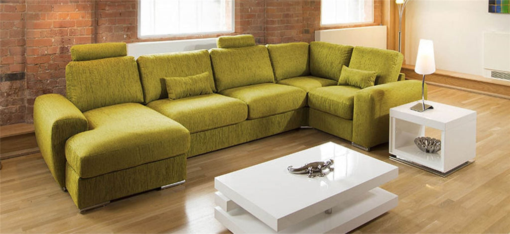 Massive Ultra Modern High Quality Sofa Corner Group Grande 13LH