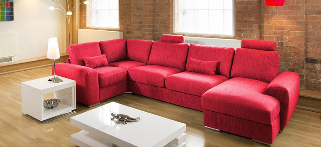 Massive Ultra Modern High Quality Sofa / Settee Corner Group Grande 13R