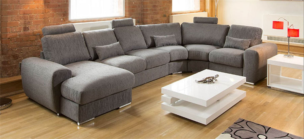 Massive Ultra Modern High Quality Sofa Settee Corner Group Grande 24LH