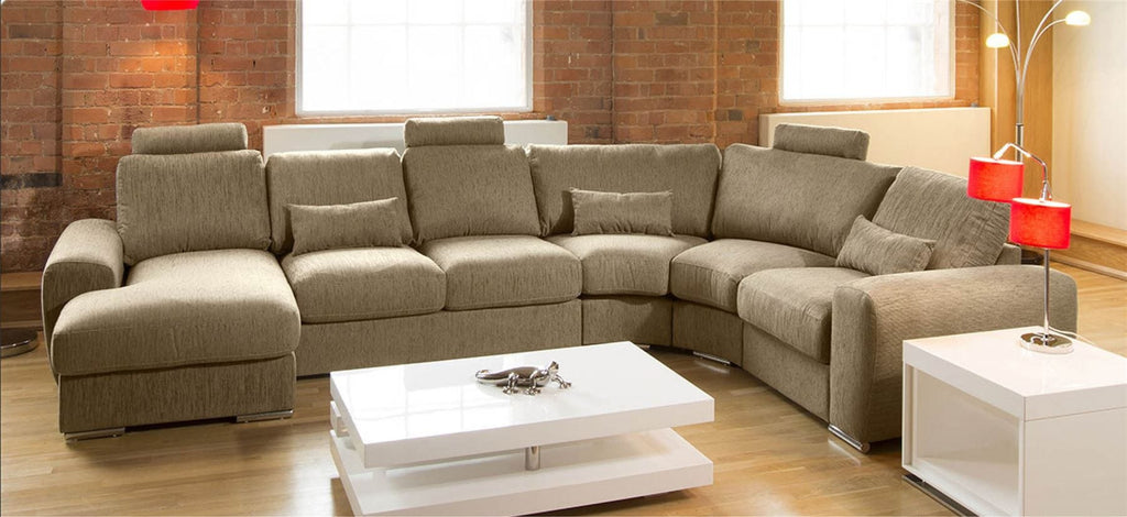 Massive Ultra Modern High Quality Sofa Settee Corner Group Grande 24LH