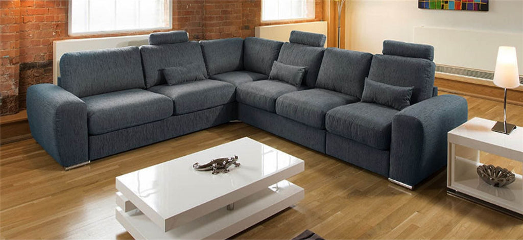 Massive Ultra Modern Premium L Shape Sofa Corner Group Grande 19RH