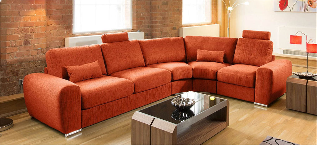 Massive Ultra Modern Quality L Shape Sofa Corner Group Grande 28LH