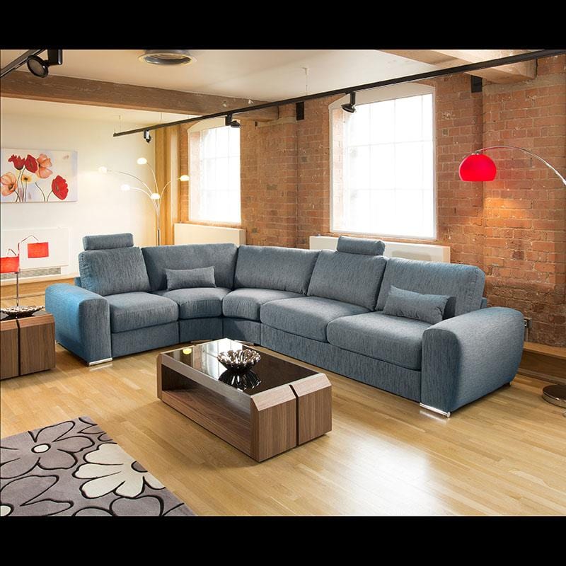 Massive Ultra Modern Quality L Shape Sofa Corner Group Grande 28RH