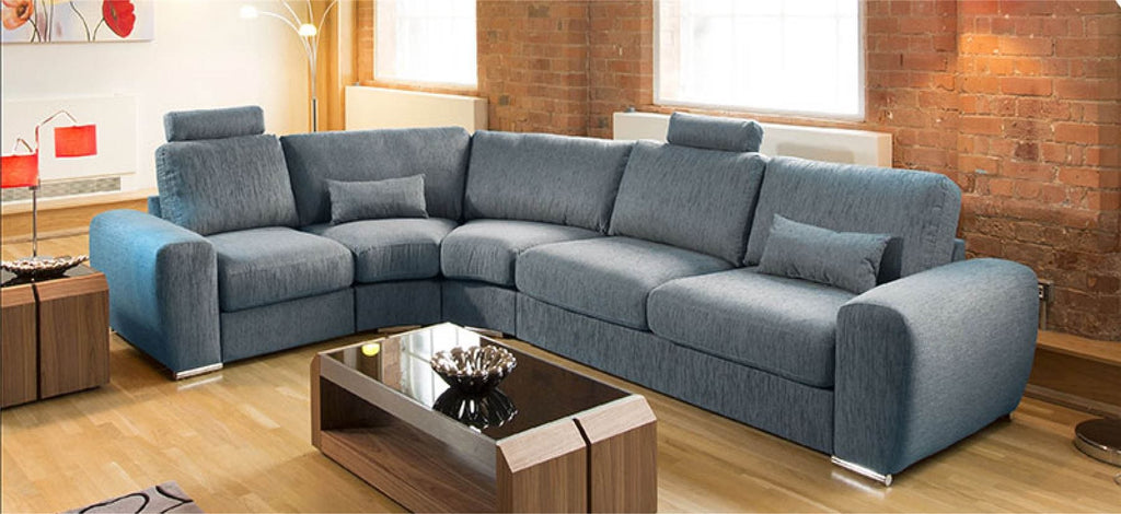 Massive Ultra Modern Quality L Shape Sofa Corner Group Grande 28RH