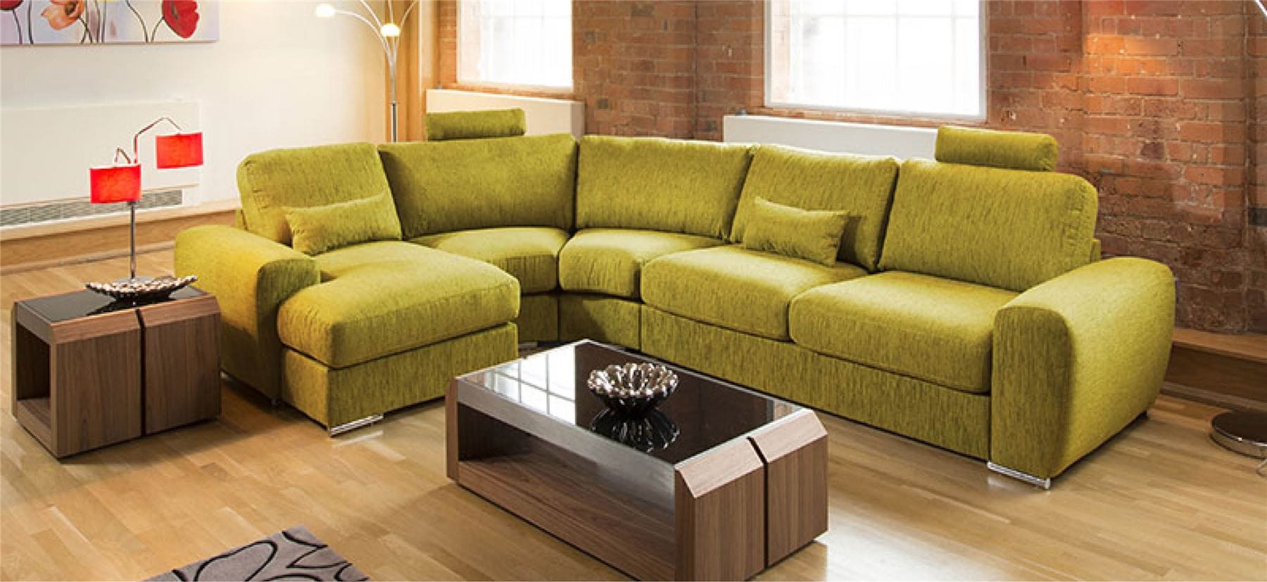Massive Ultra Modern Quality L Shape Sofa Corner Group Grande 29RH