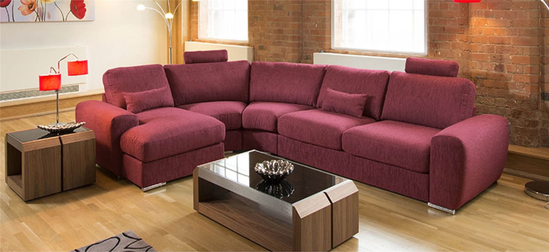 Massive Ultra Modern Quality L Shape Sofa Corner Group Grande 29RH