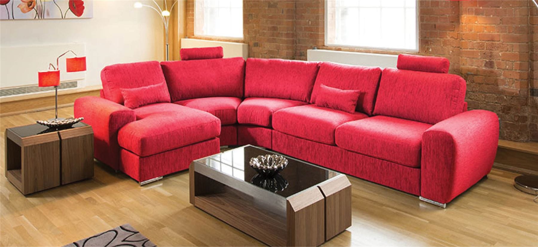 Massive Ultra Modern Quality L Shape Sofa Corner Group Grande 29RH