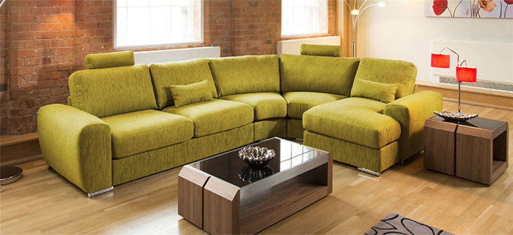Massive Ultra Modern Quality L Shaped Sofa Corner Group Grande 29RH