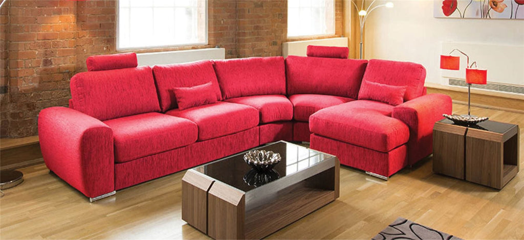 Massive Ultra Modern Quality L Shaped Sofa Corner Group Grande 29RH