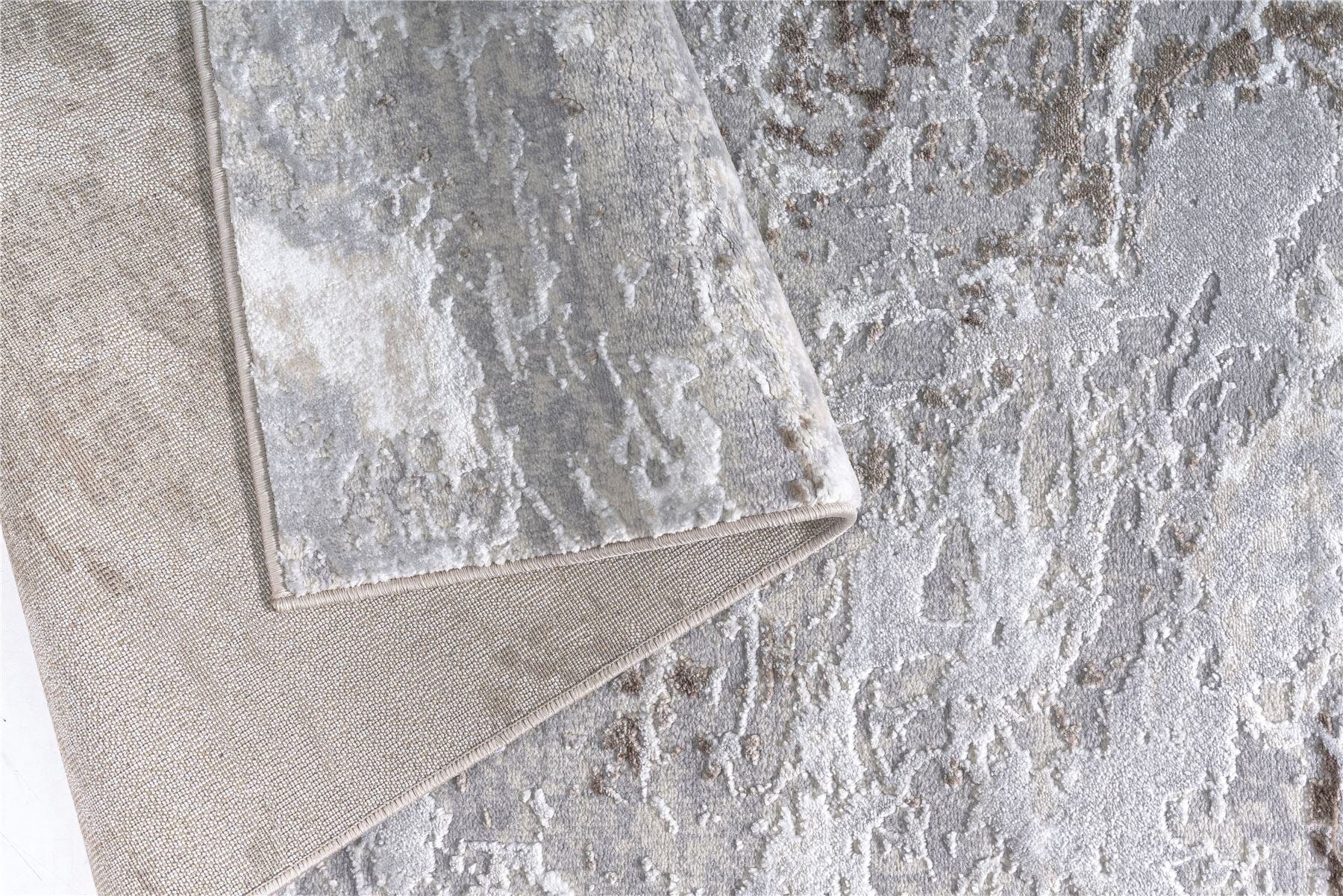 Miro Large RugBronze / Cream / White / Silver  200 X 290cm