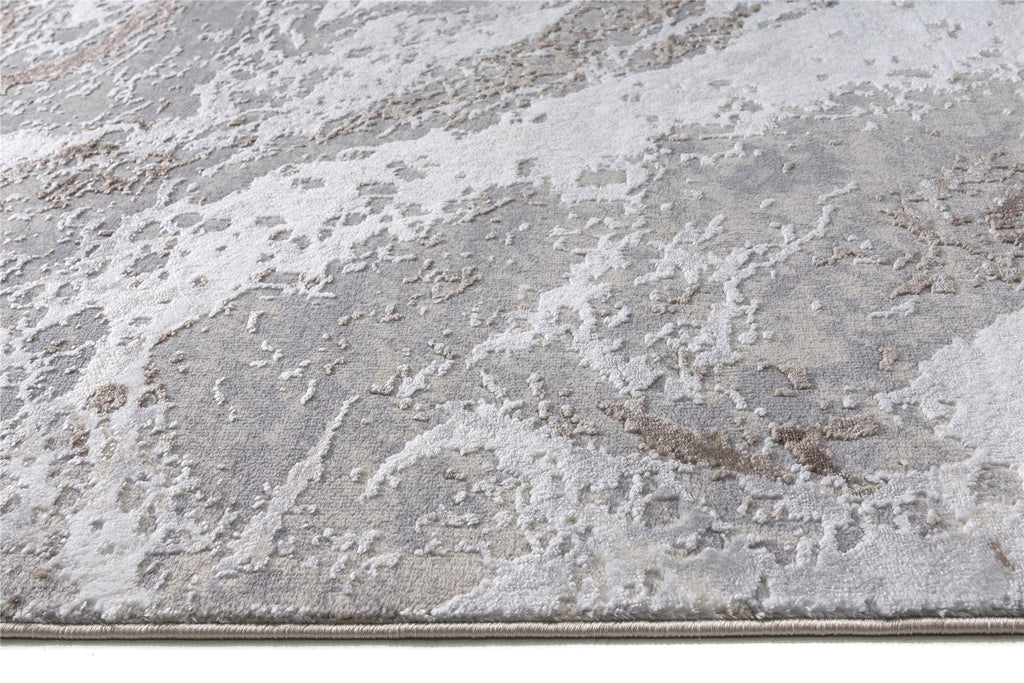 Miro Large RugBronze / Cream / White / Silver  200 X 290cm