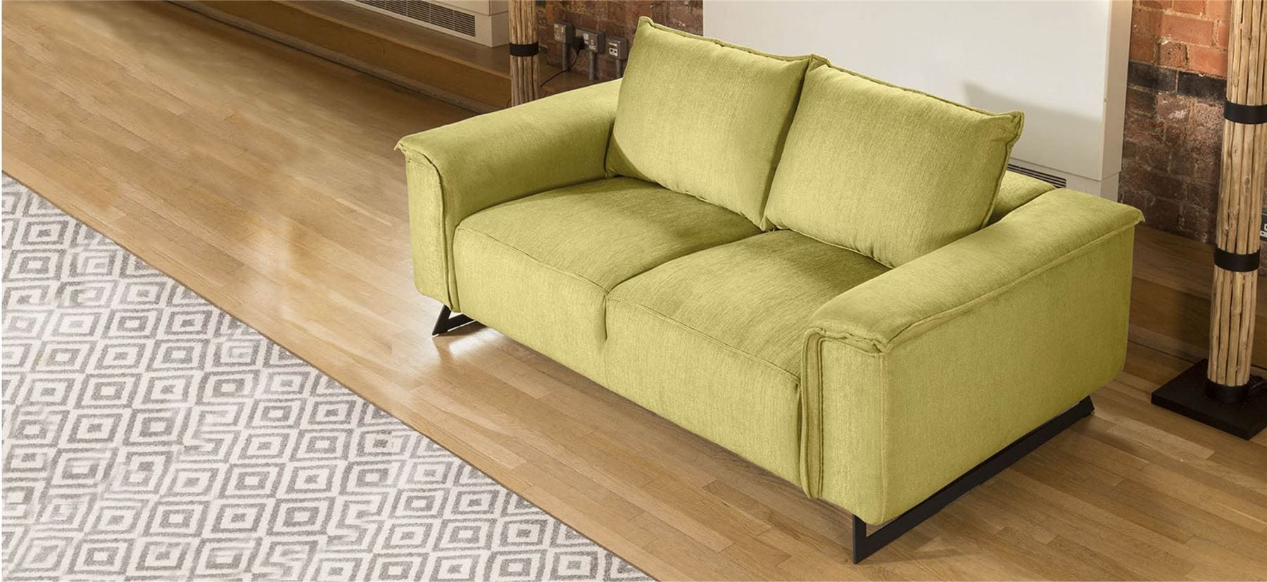 Quatropi Effie Premium Sofa Soft Sit Made to order Many Fabrics 2.0mt