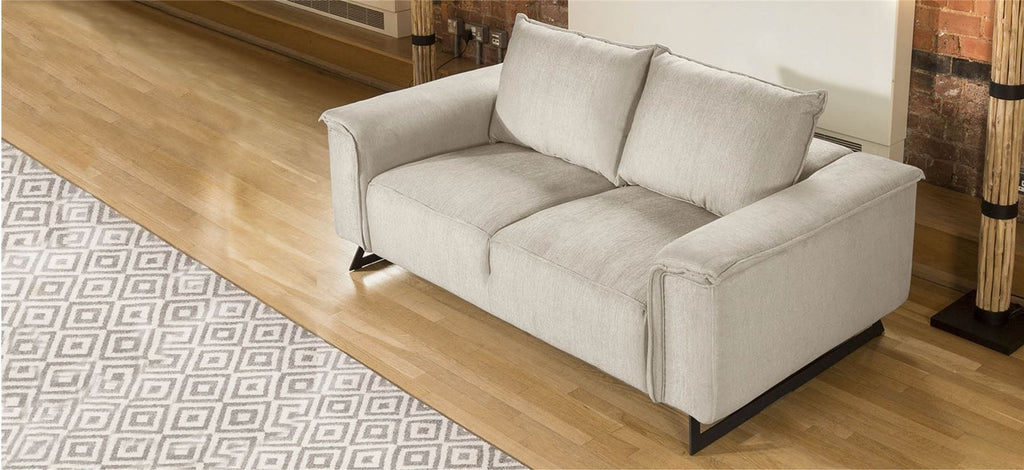 Quatropi Effie Premium Large 2 Seater Sofa Soft Sit Many Fabrics 2.2mt