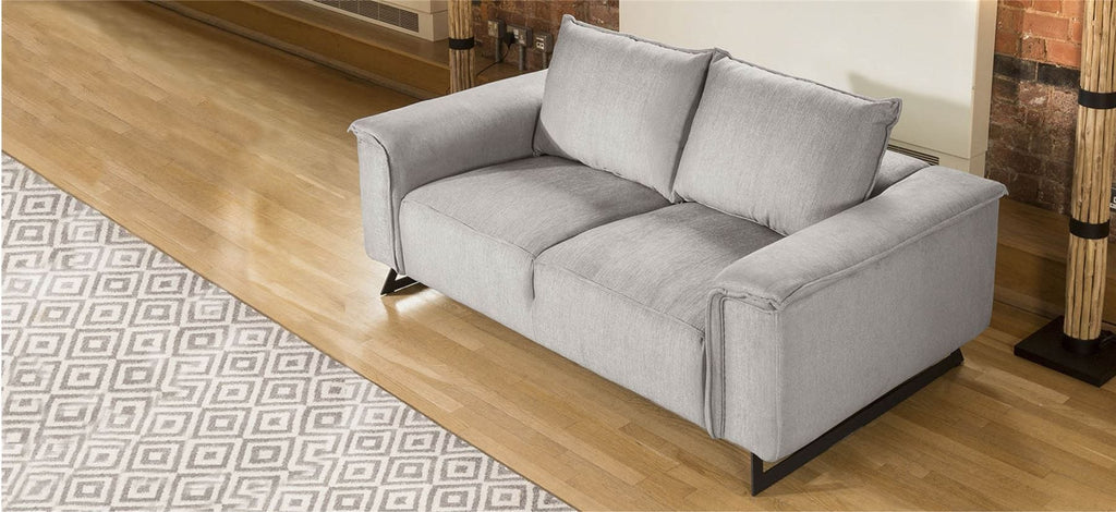 Quatropi Effie Premium Large 2 Seater Sofa Soft Sit Many Fabrics 2.2mt