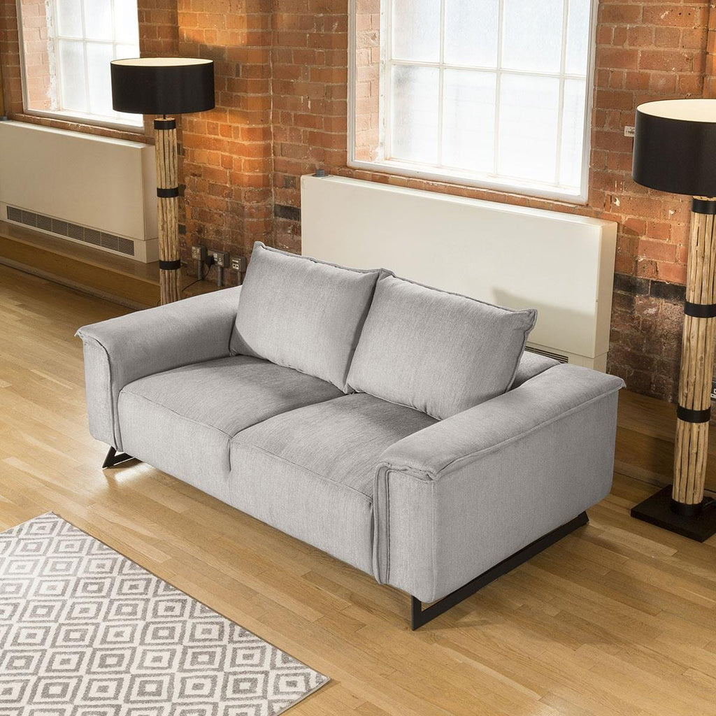 Quatropi Effie Premium Large 2 Seater Sofa Soft Sit Many Fabrics 2.2mt