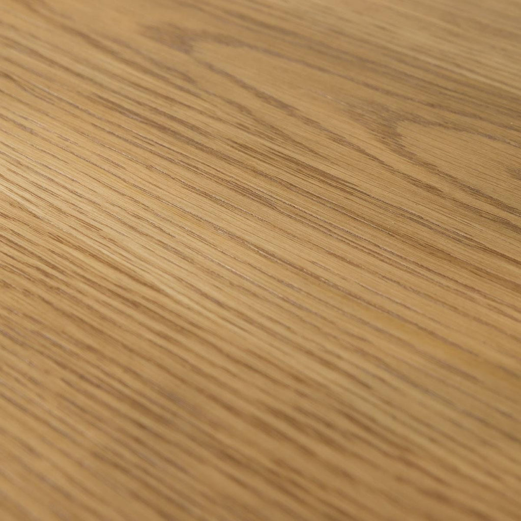 Mulhouse 4 Door Sideboard Cabinet Natural Oak Fully Assembled