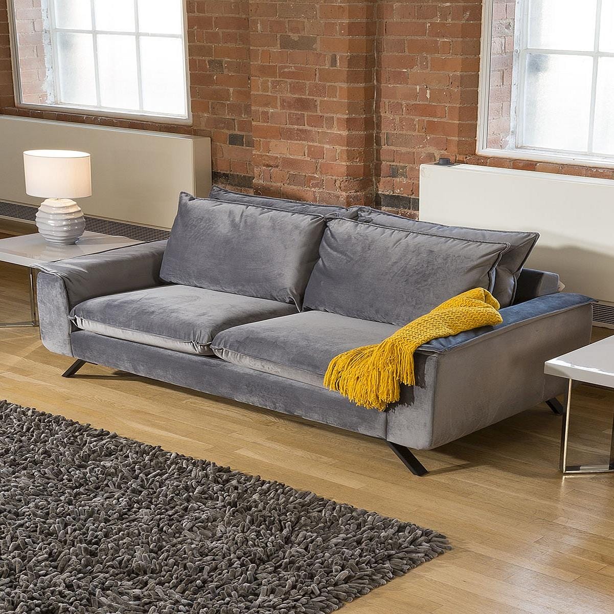Ellie Range Extra Large Double / 2 Seater Modular Sofa Many Fabrics 2.3m