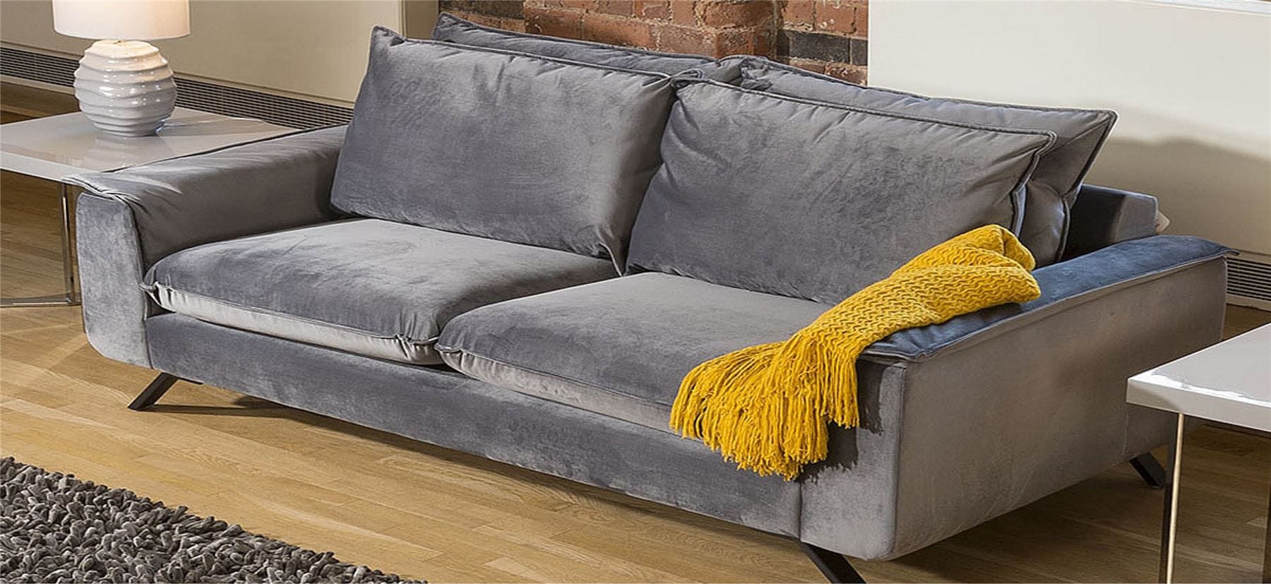 Ellie Range Extra Large Double / 2 Seater Modular Sofa Many Fabrics 2.3m