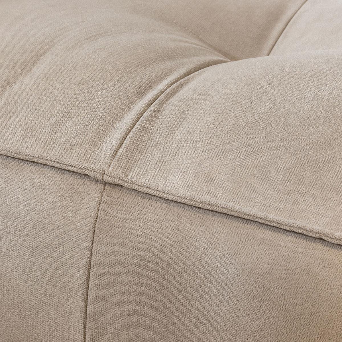 Quatropi 3 Seater Modular Corner Sofa - Left Hand L-Shape, Salsa 271x260cm