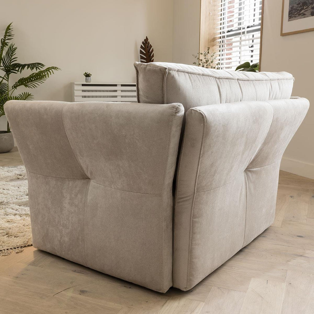 Quatropi 4 Seater Modular Sofa - Footstool Chaise Sofa, Salsa 348x192cm