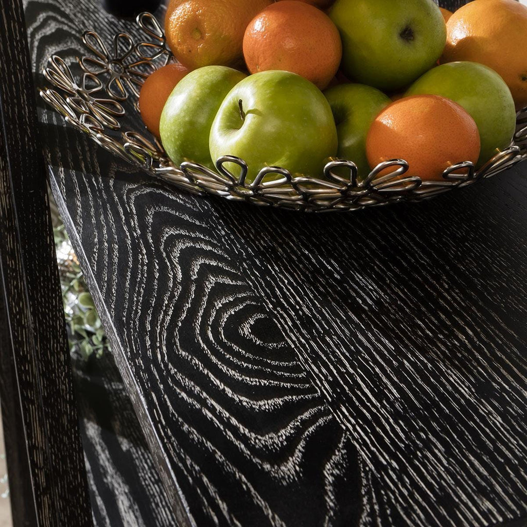 Brunel Bookshelf Shelving Unit Antique Black 100x180cm