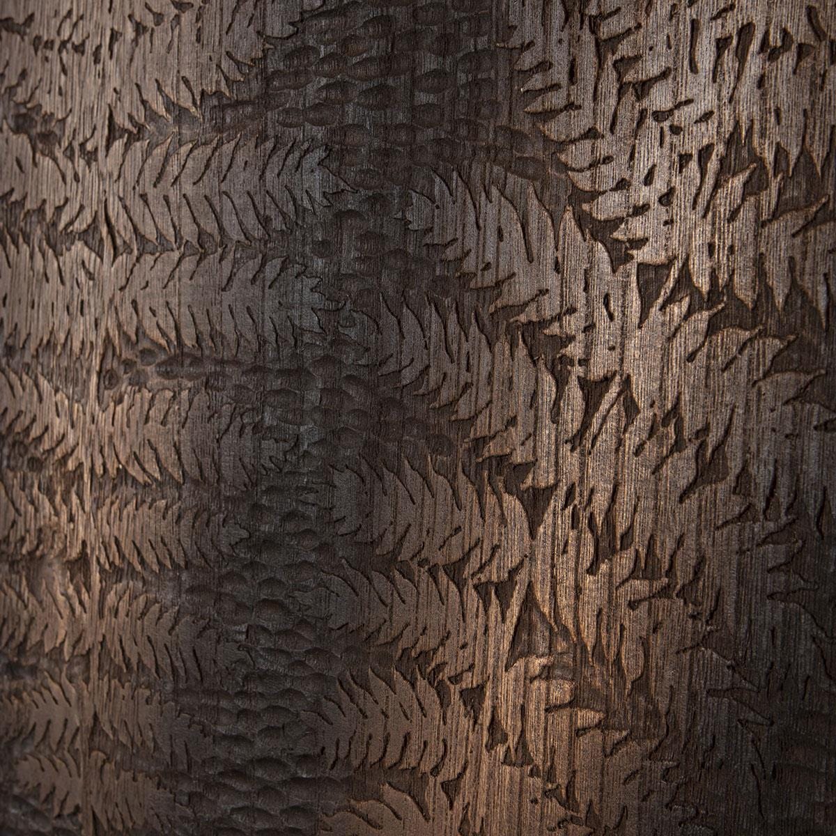 Large Wall Panel Artwork Black & Brown 60x90cm