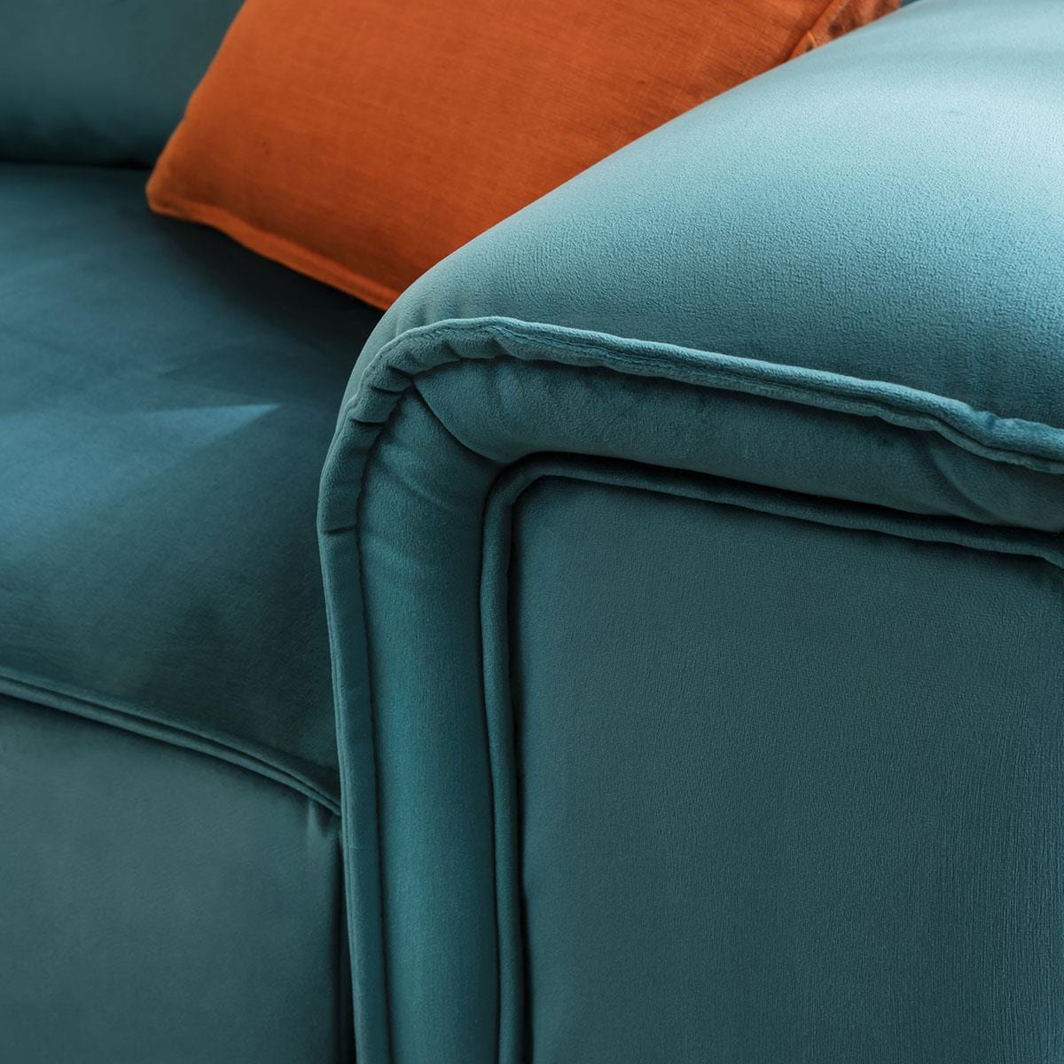 Effie Range Large Modern Luxury Armchair Many Fabrics Available 1.4m