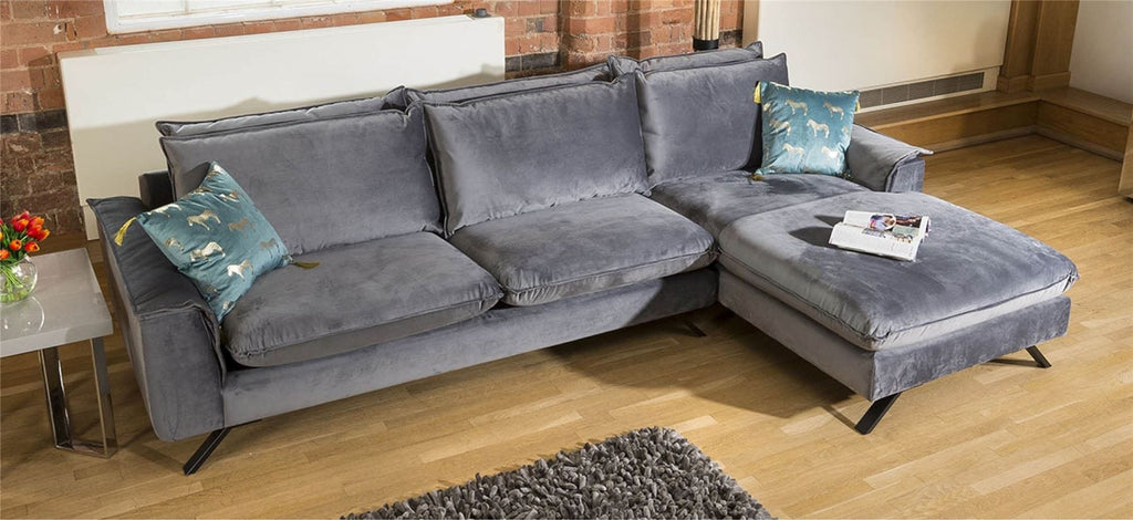 Ellie Large L Shape Corner Modular Modern Sofa Many Fabrics 3.08 x 1.8m