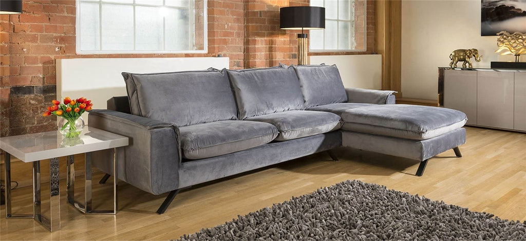 Ellie Large L Shape Corner Modular Modern Sofa Many Fabrics 3.08 x 1.8m