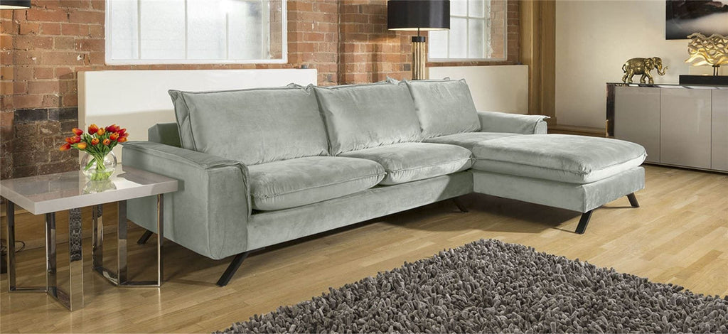 Ellie Large L Shape Corner Modular Modern Sofa Many Fabrics 3.08 x 1.8m