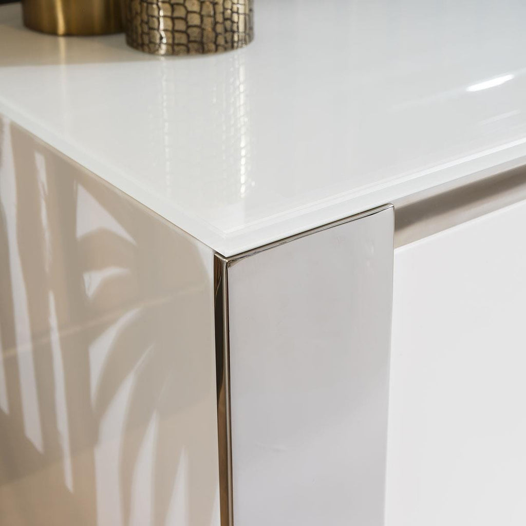 Sophie TV Cabinet Stand 160cm White