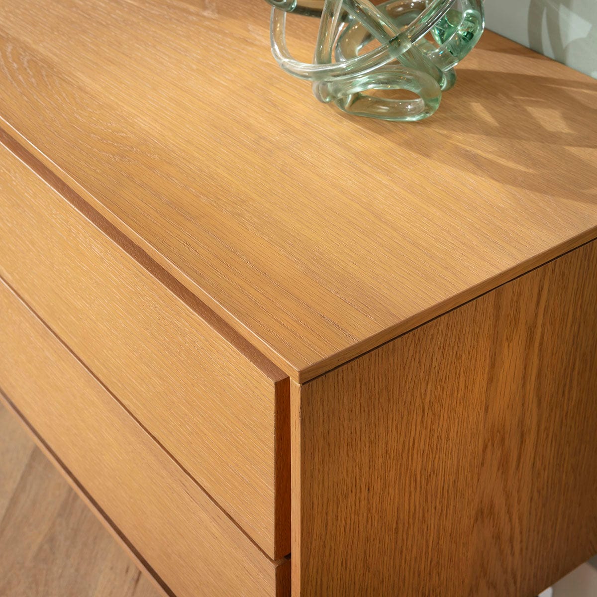 Grado TV Stand Cabinet Media Unit Light Wood 165cm