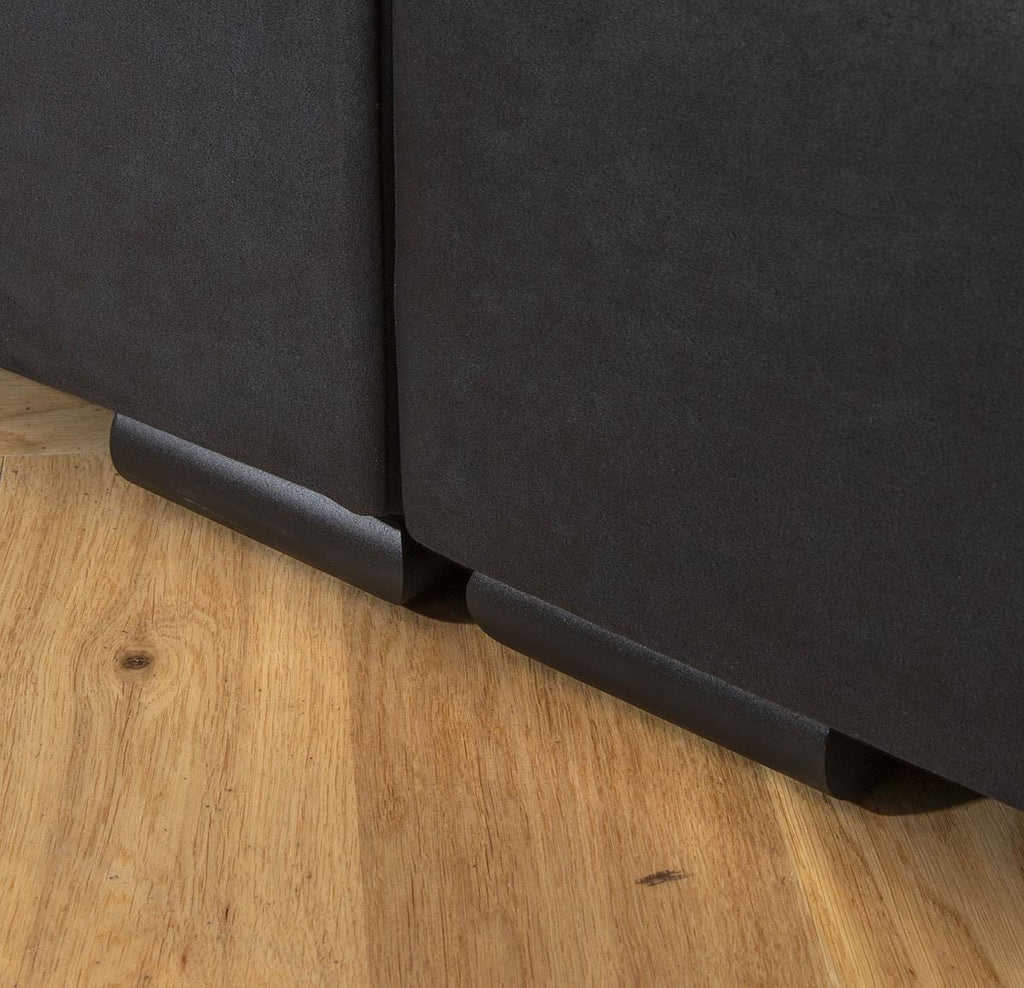 Mikey 3 Seater Modular Sofa Black 285x95cm 1