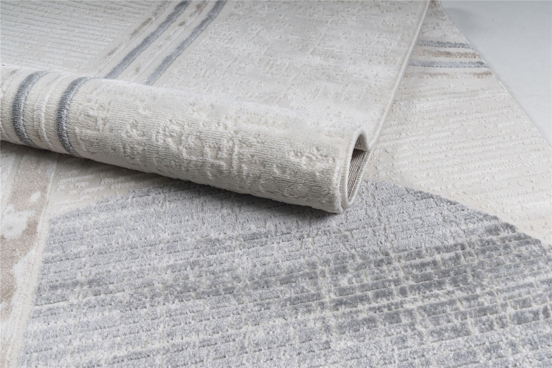 Mystique Large Rug Beige / Cream / Brown / Dark Brown 200 X 290cm