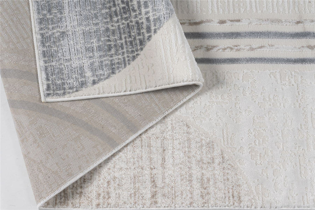 Mystique Medium Rug Beige / Cream / Brown / Dark Brown 160 X 230cm